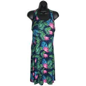 NWOT Kyodan Outdoor Dress Womens M Golf Tennis Tropical Racerback Athleisure